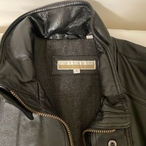 Perry Ellis Leather Jacket - Medium